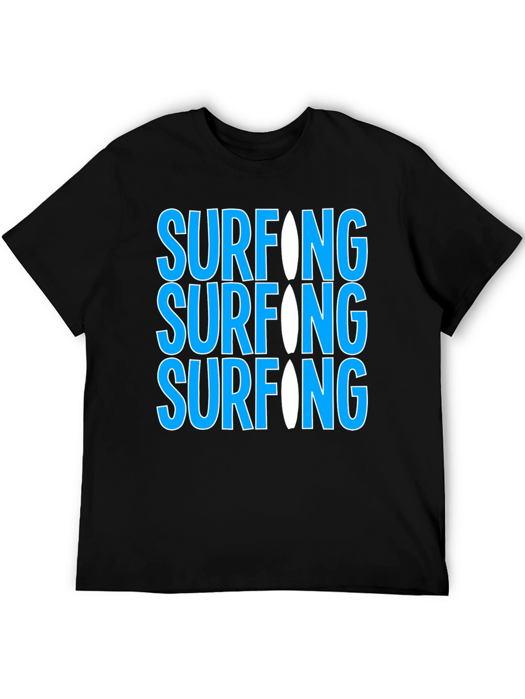 Surfing Graphic Tee - Cool & Casual