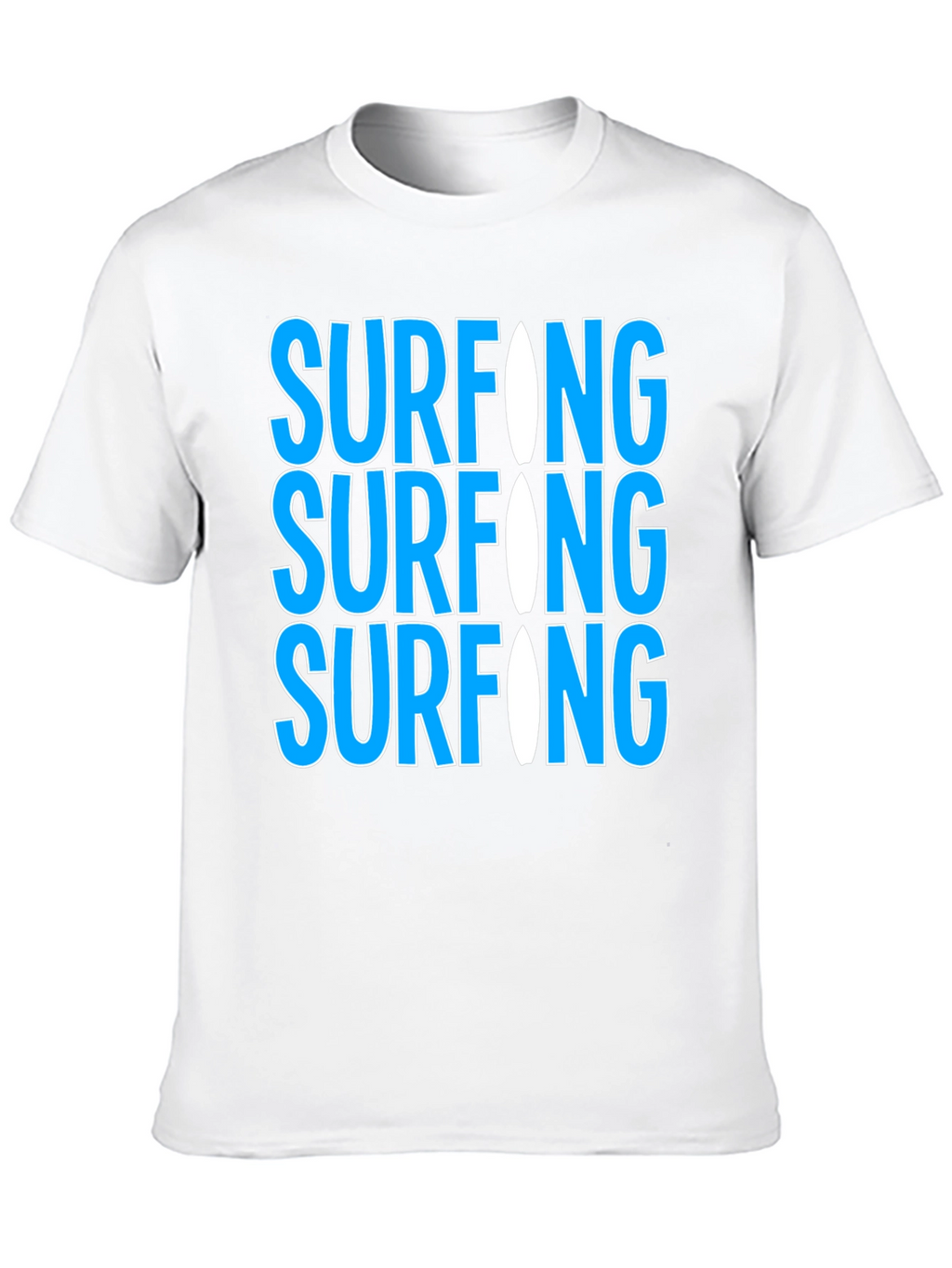 Surfing Graphic Tee - Cool & Casual