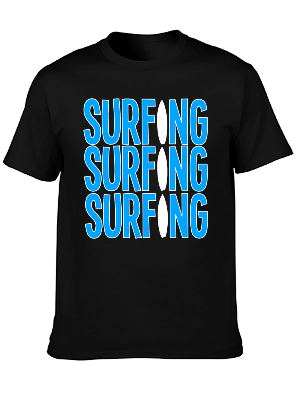 Surfing Graphic Tee - Cool & Casual