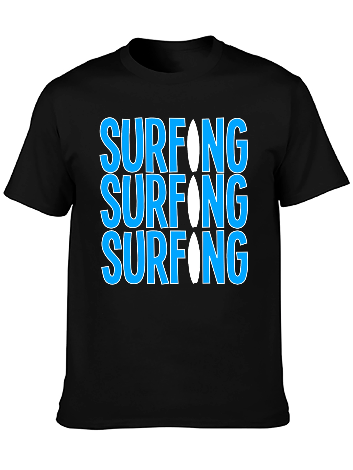 Surfing Graphic Tee - Cool & Casual