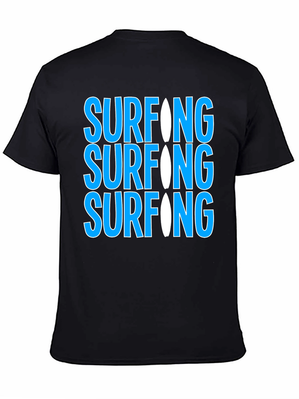 Surfing Graphic Tee - Cool & Casual