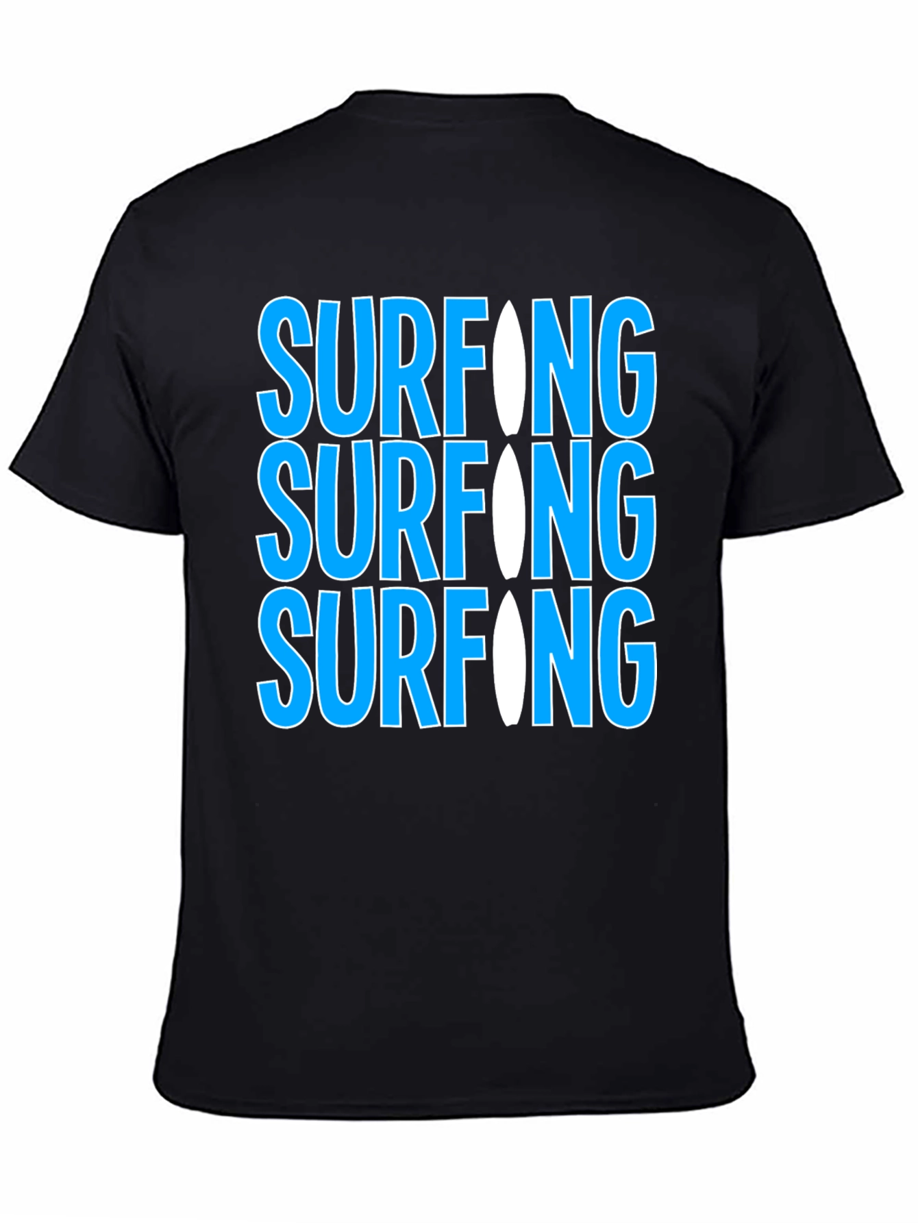 Surfing Graphic Tee - Cool & Casual