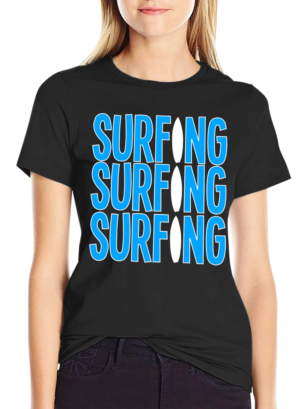 Surfing Graphic Tee - Cool & Casual