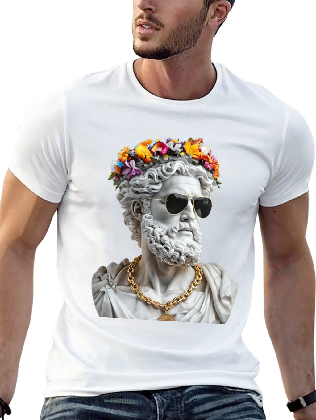 Cool Statue Graphic Tee