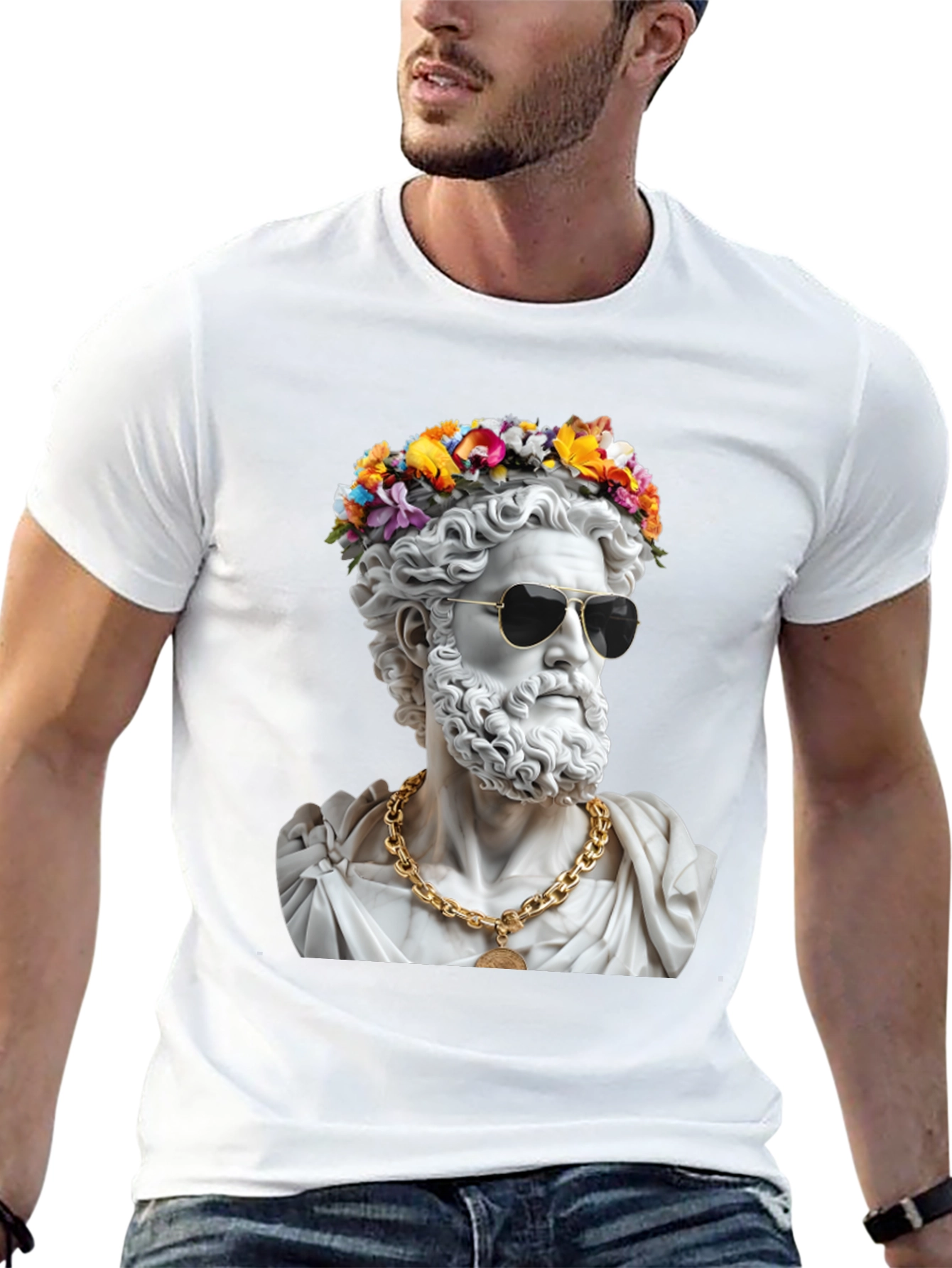 Cool Statue Graphic Tee