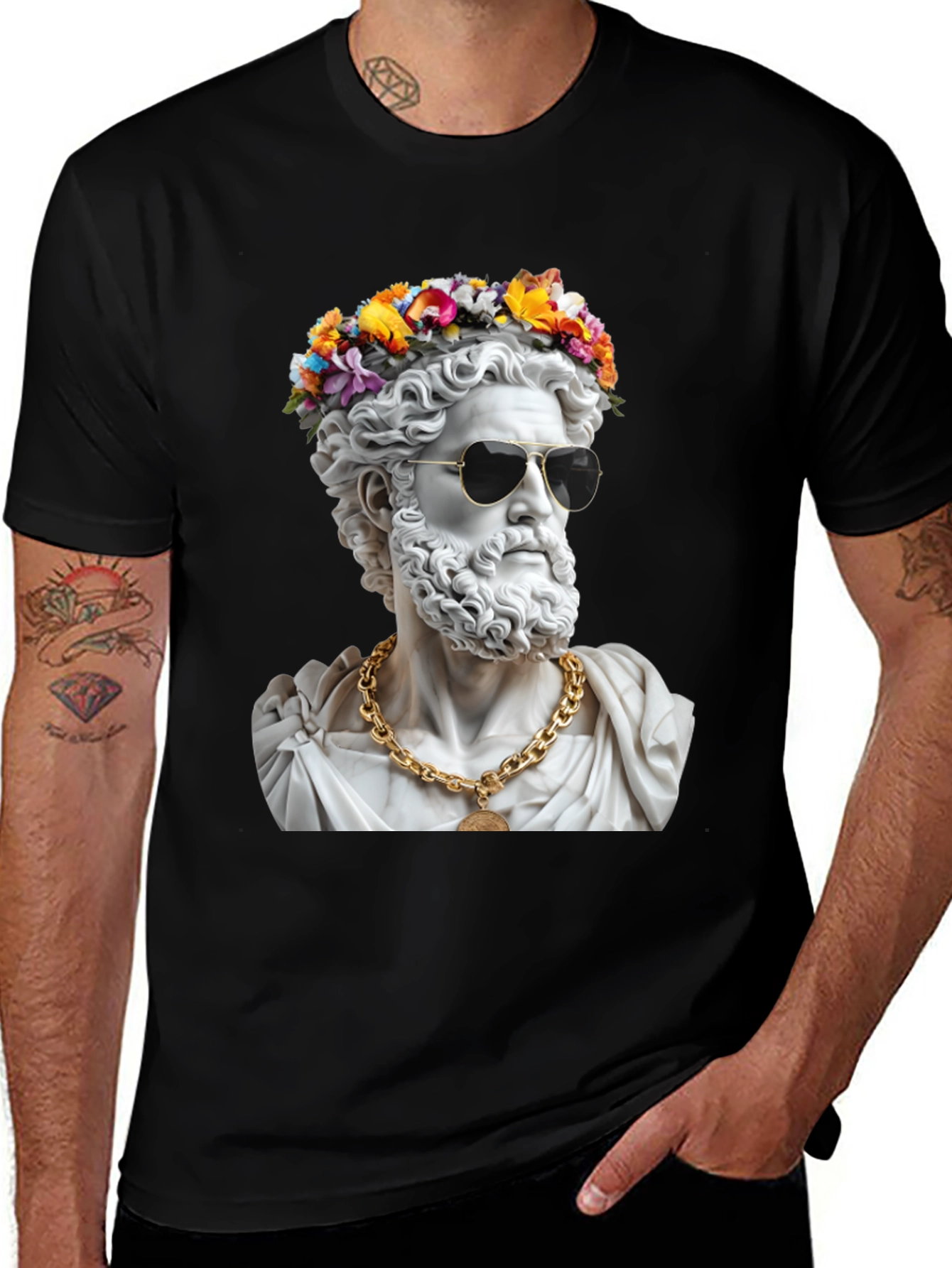 Cool Statue Graphic Tee