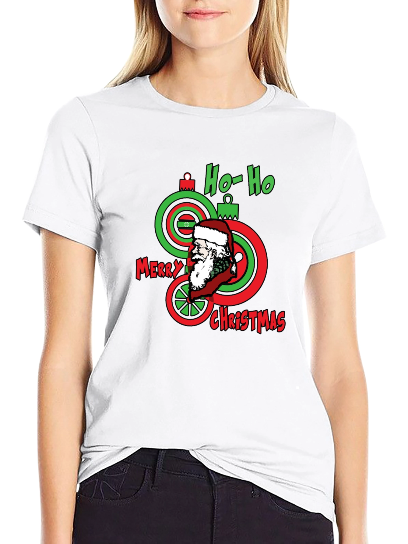 Ho-Ho Merry Christmas Santa T-Shirt