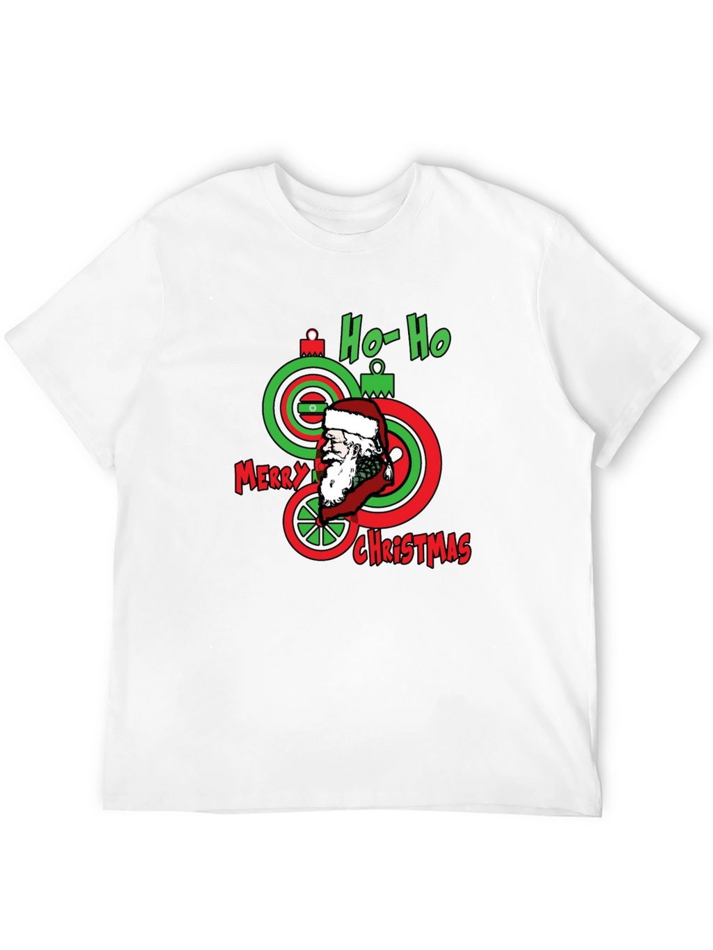 Ho-Ho Merry Christmas Santa T-Shirt