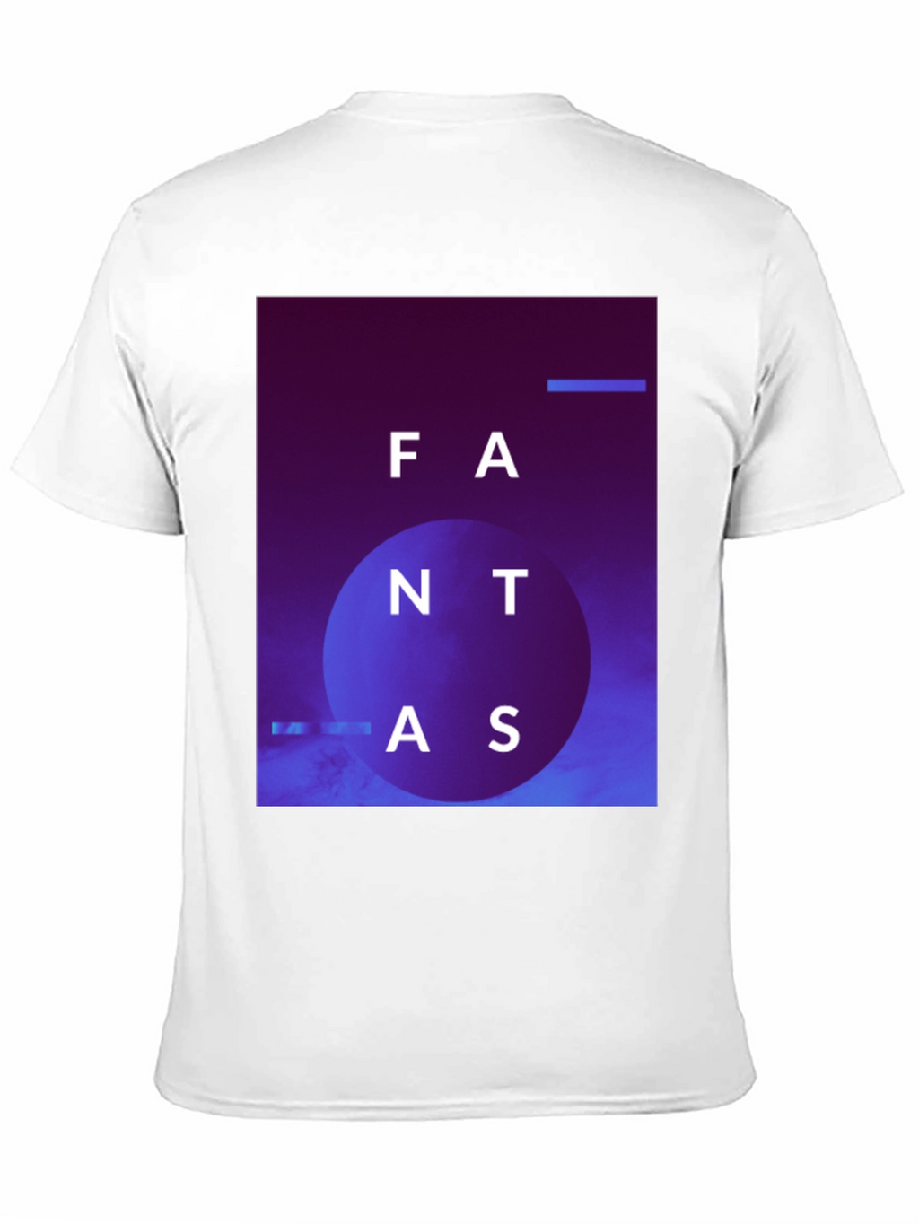 Abstract Fantas Graphic Black T-Shirt