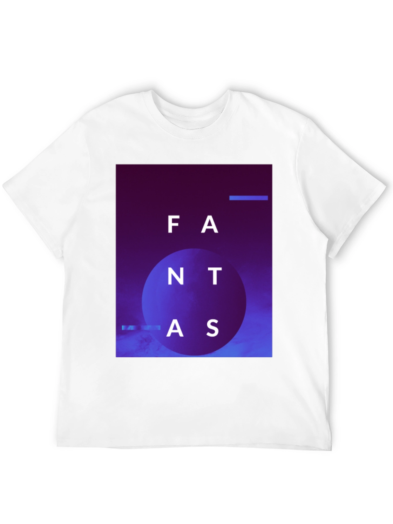 Abstract Fantas Graphic Black T-Shirt