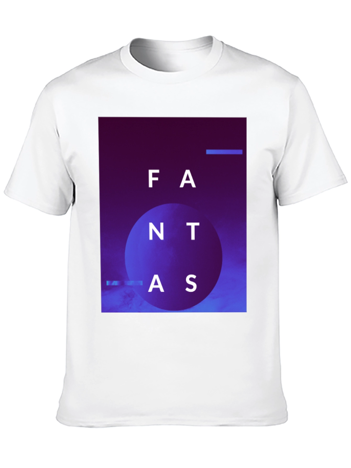 Abstract Fantas Graphic Black T-Shirt