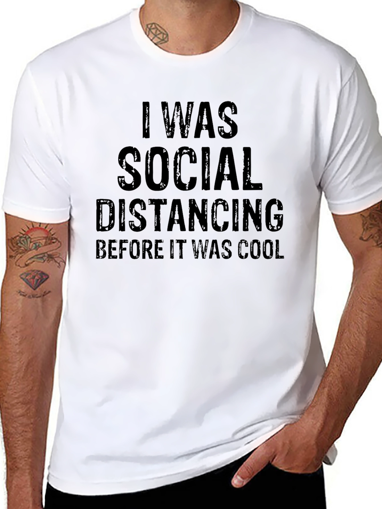 Social Distancing Graphic Tee