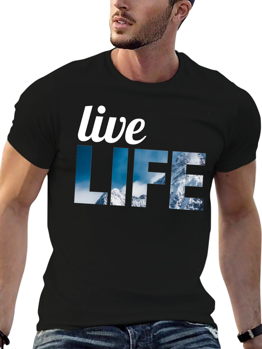 Live Life Mountains T-Shirt