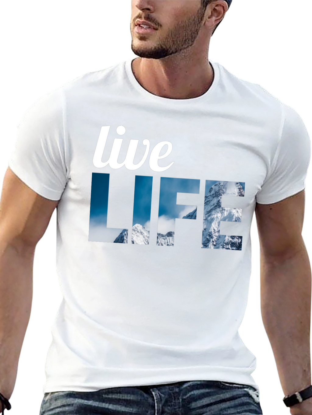 Live Life Mountains T-Shirt