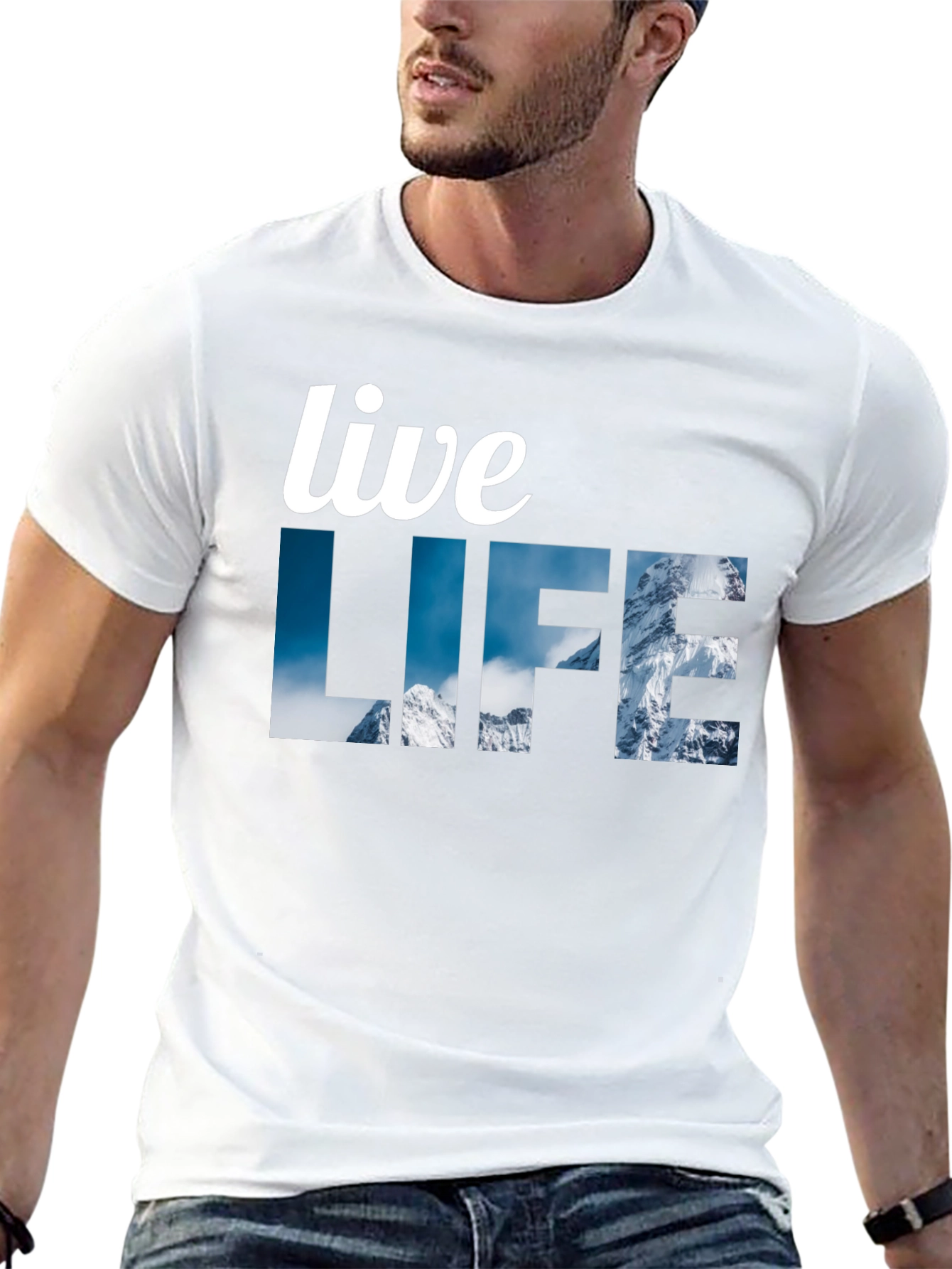 Live Life Mountains T-Shirt