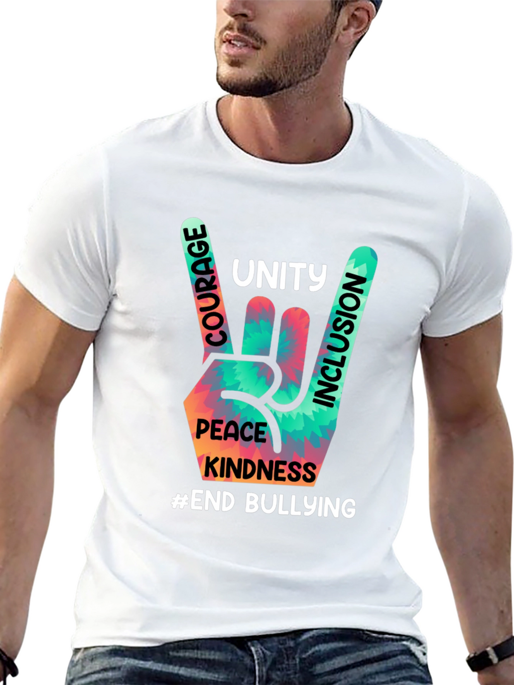 Unity Kindness Anti-Bullying Graphic Tee