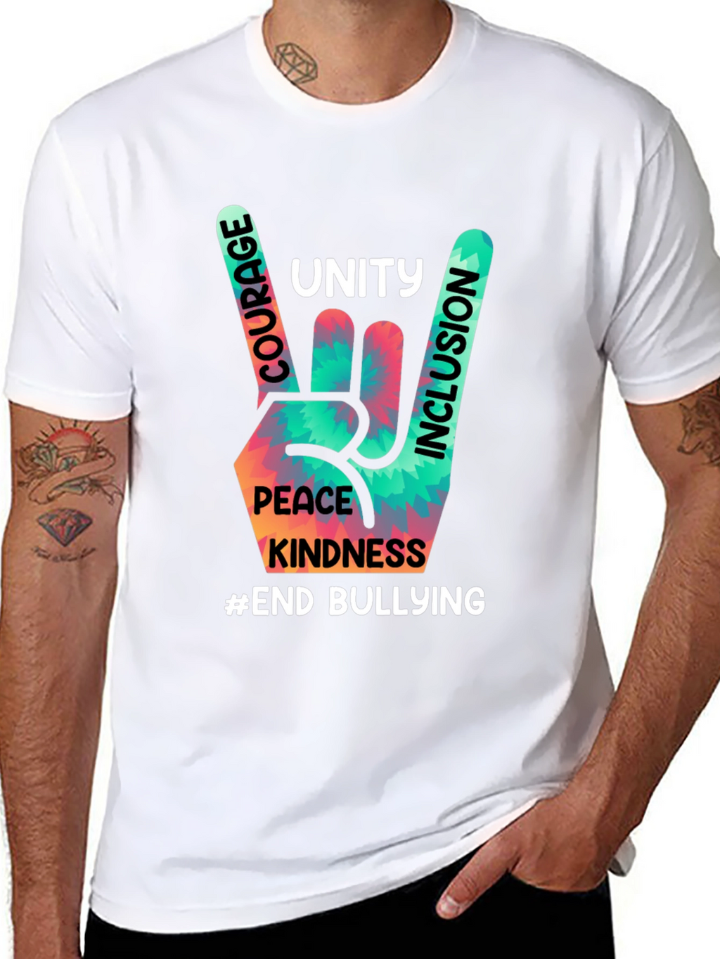 Unity Kindness Anti-Bullying Graphic Tee