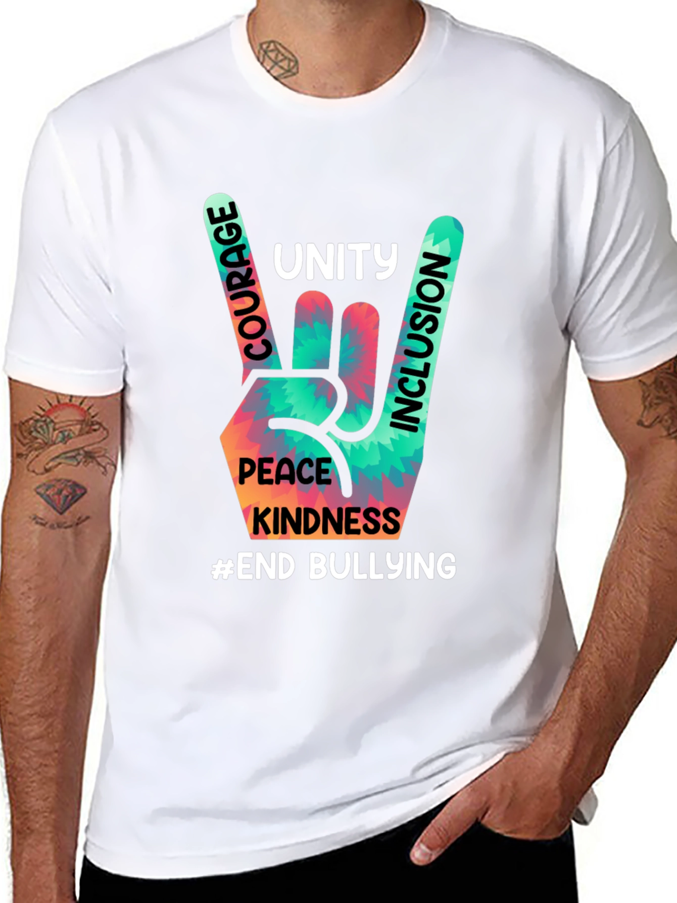 Unity Kindness Anti-Bullying Graphic Tee