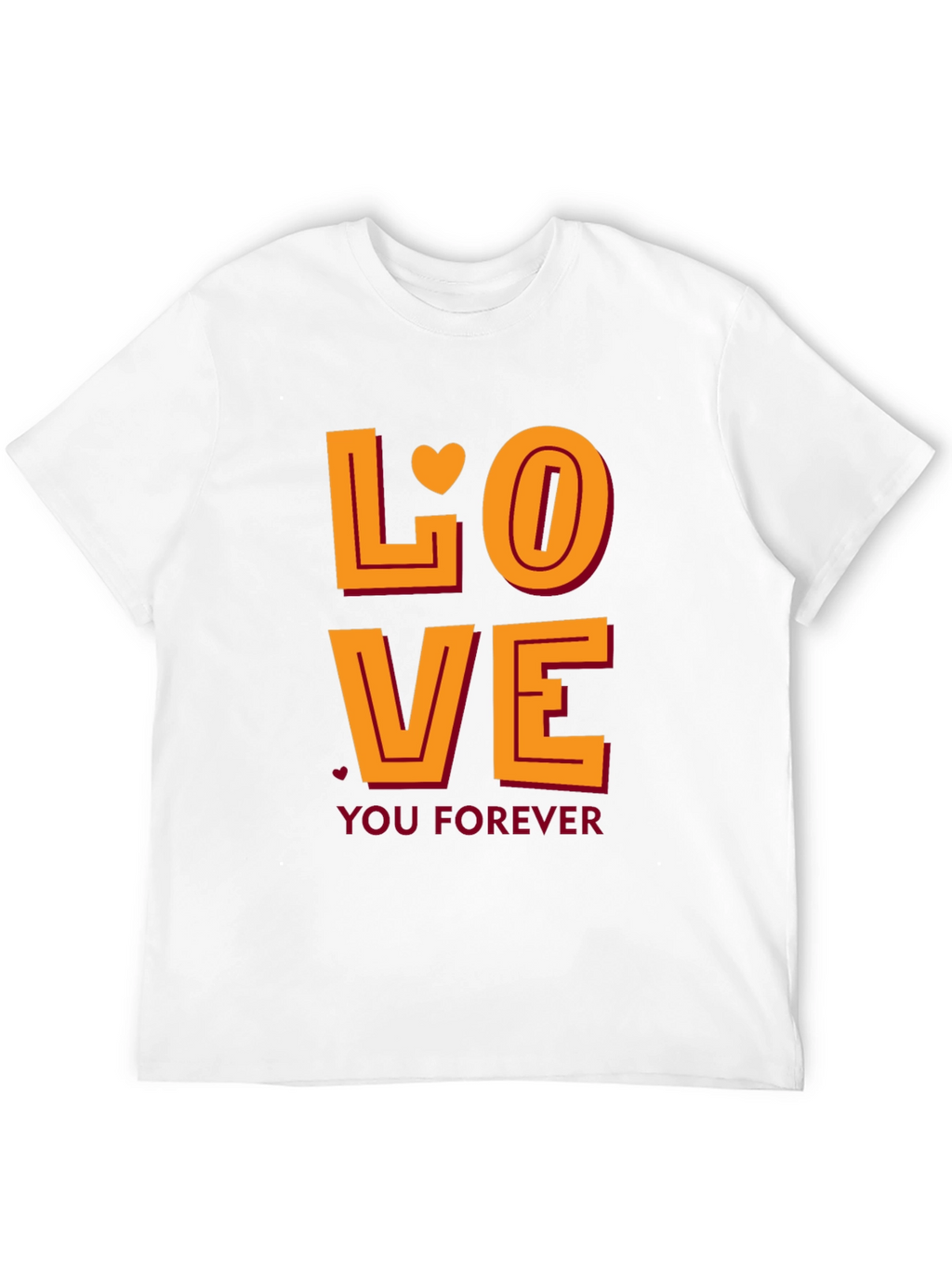 Love You Forever Graphic Tee - Black