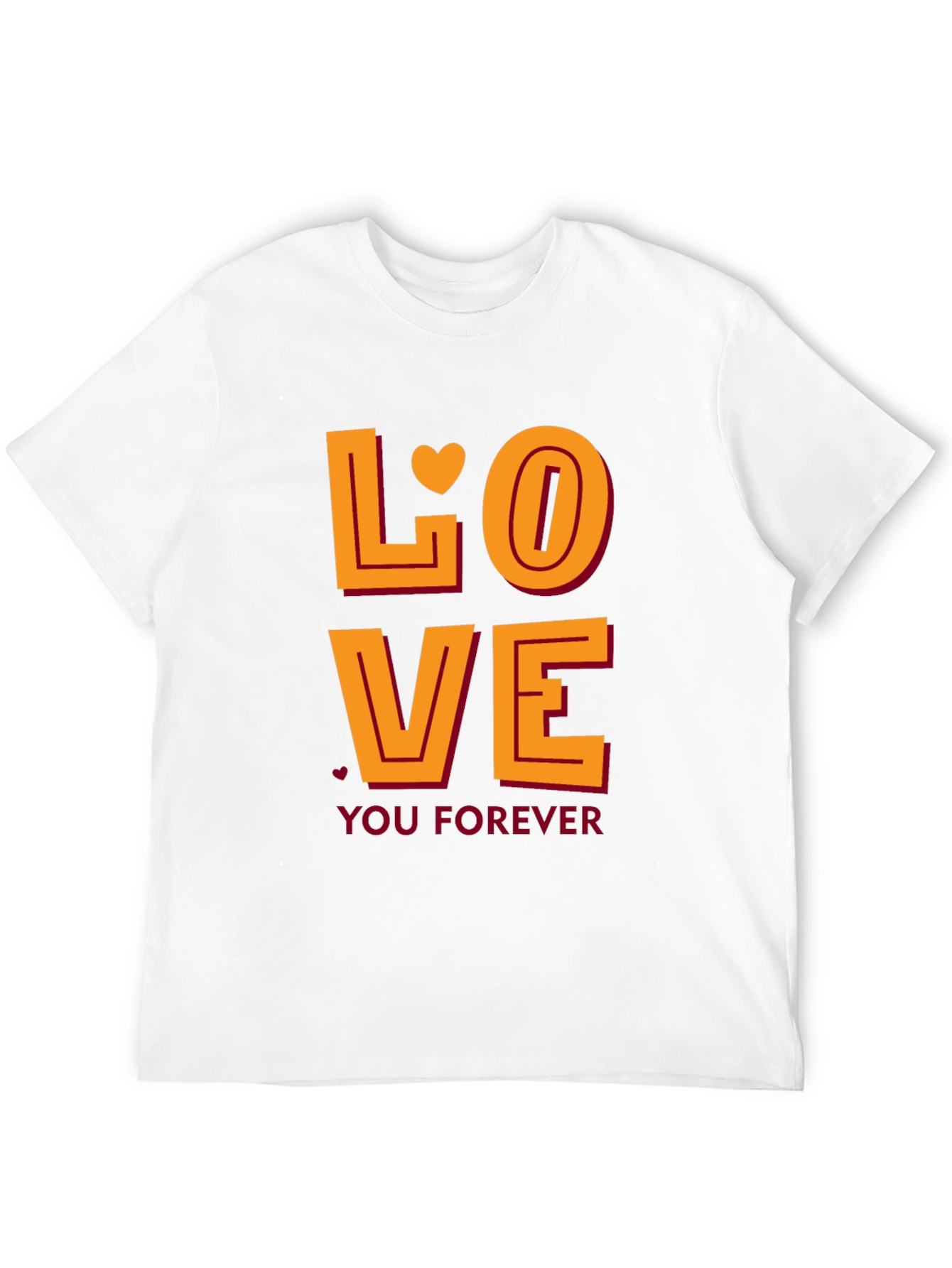 Love You Forever Graphic Tee - Black