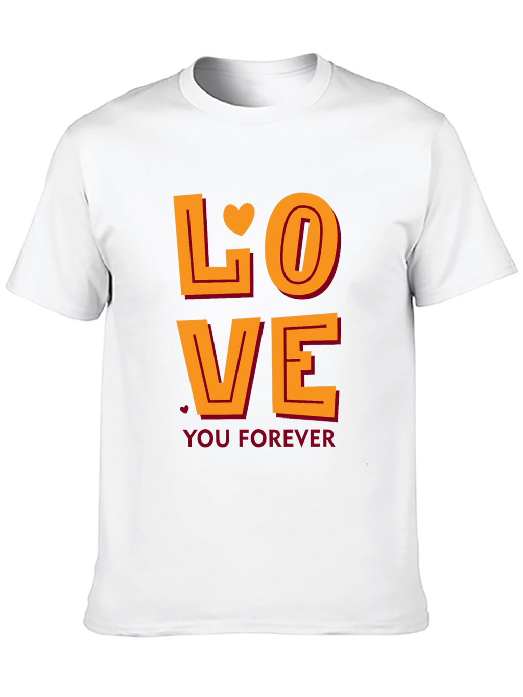 Love You Forever Graphic Tee - Black