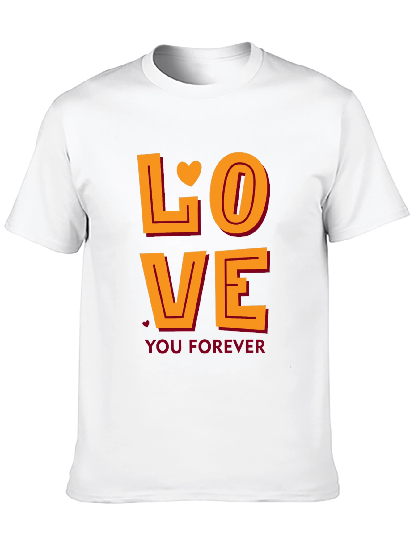 Love You Forever Graphic Tee - Black