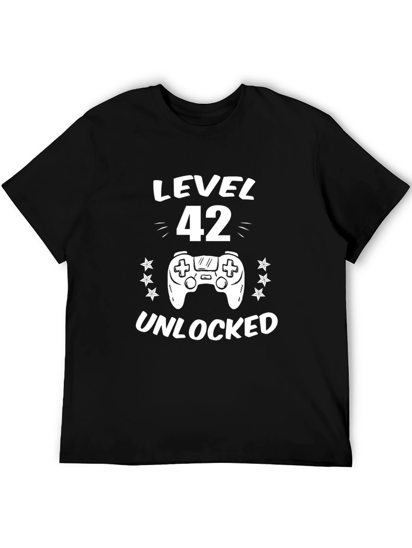 Level 42 Unlocked T-Shirt - Gamer Birthday Tee