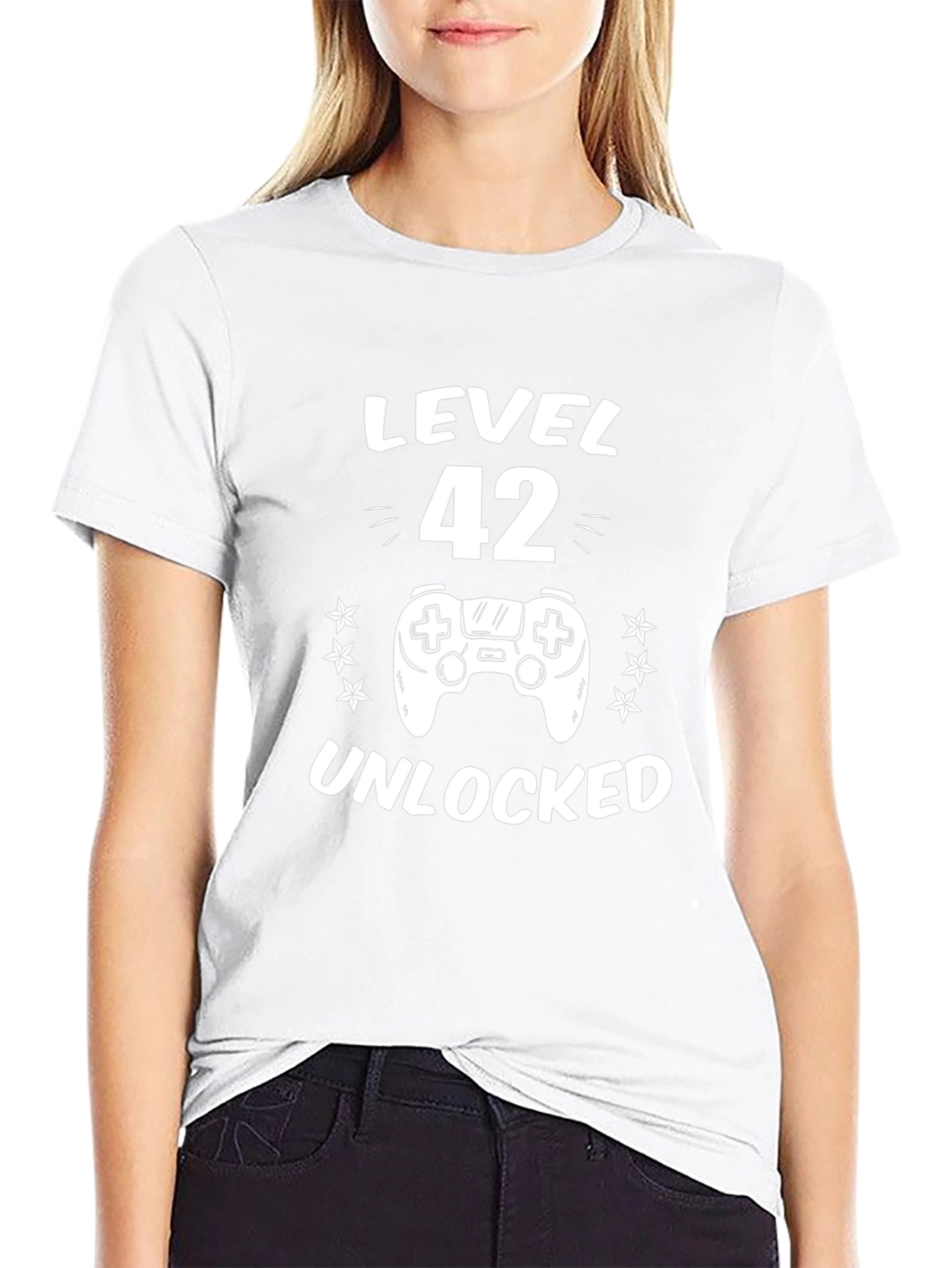Level 42 Unlocked T-Shirt - Gamer Birthday Tee