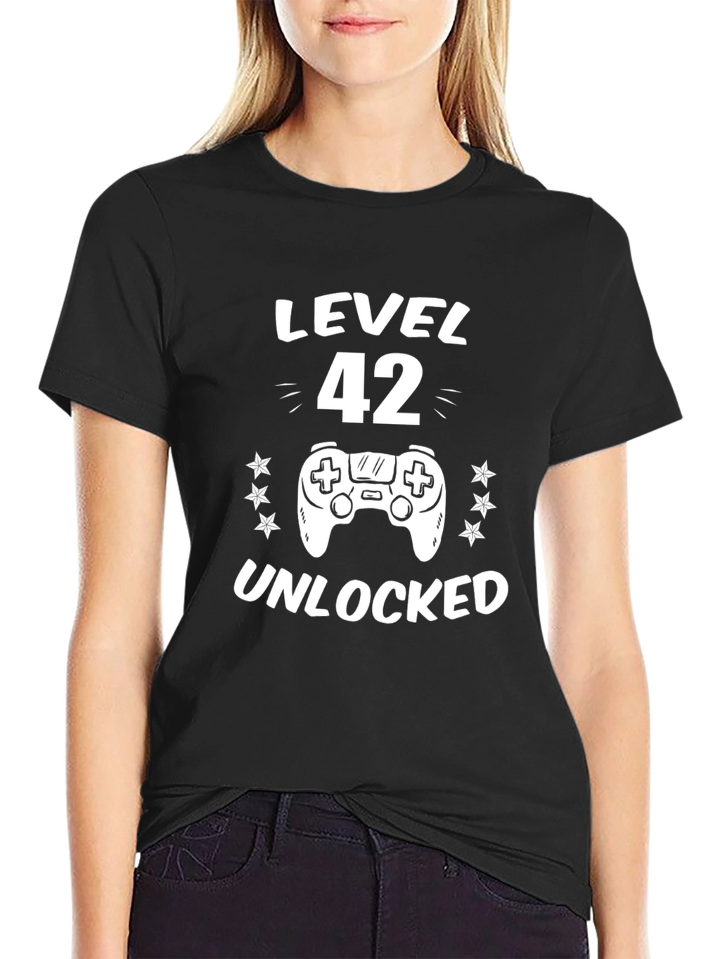Level 42 Unlocked T-Shirt - Gamer Birthday Tee