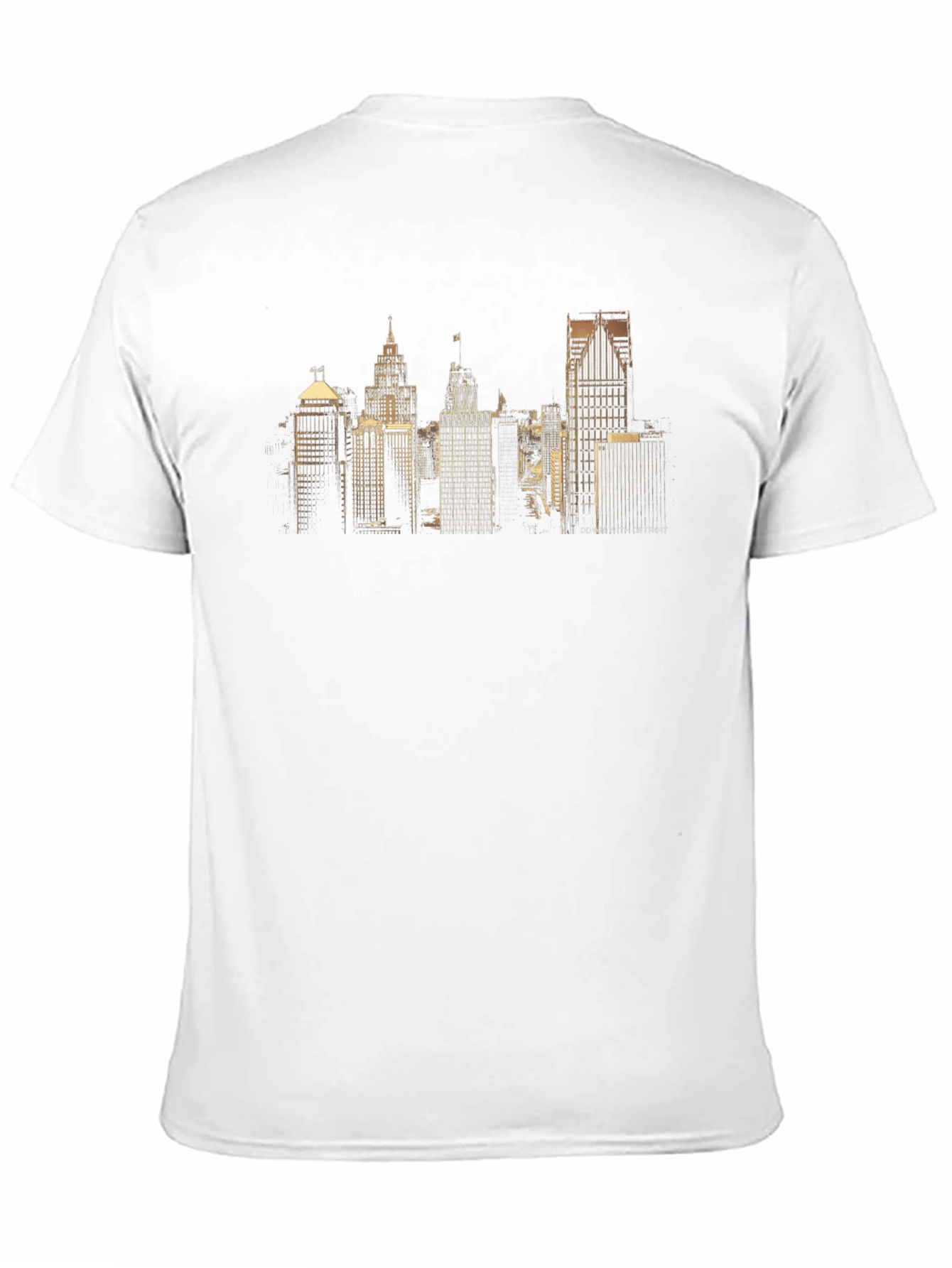Detroit Skyline Graphic T-Shirt
