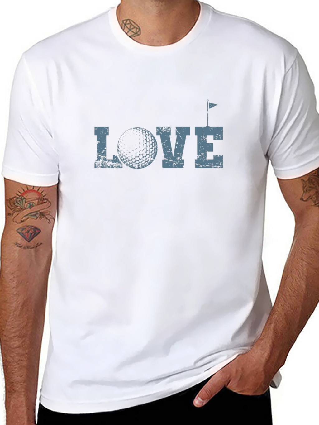 Golf Love T-Shirt - Stylish Golfer Tee
