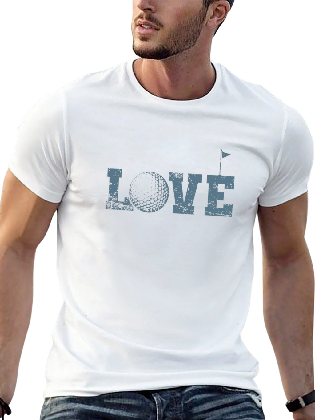 Golf Love T-Shirt - Stylish Golfer Tee