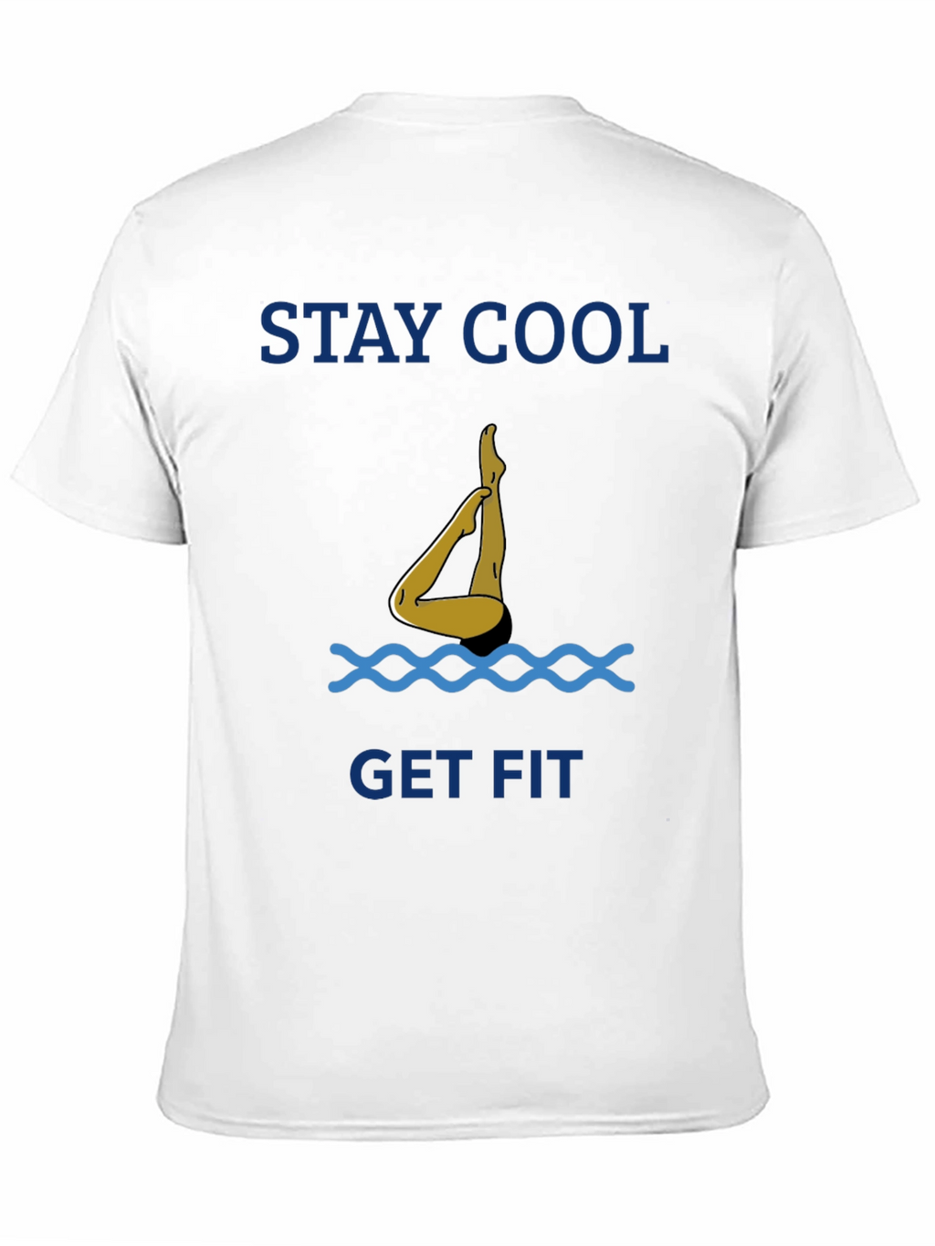 Stay Cool Get Fit T-Shirt - Black