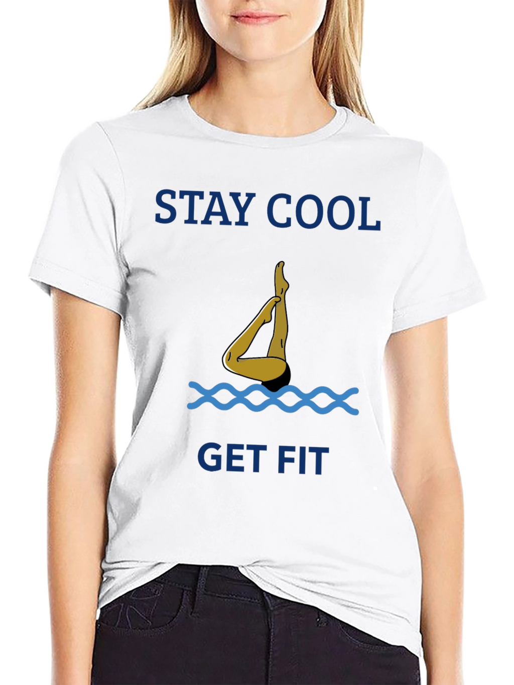 Stay Cool Get Fit T-Shirt - Black