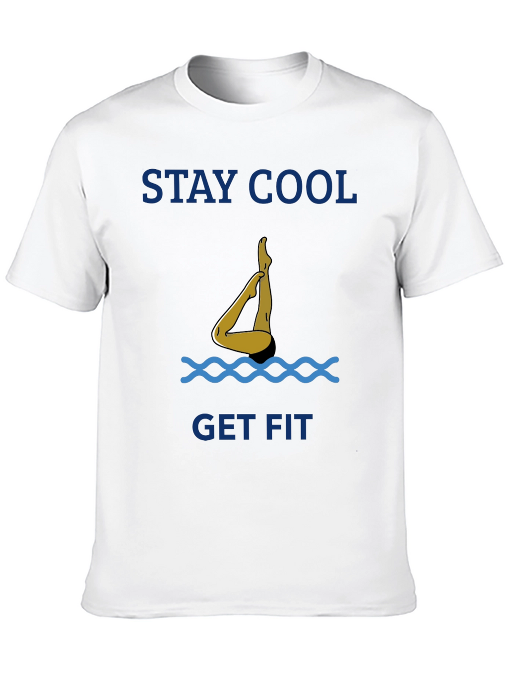 Stay Cool Get Fit T-Shirt - Black