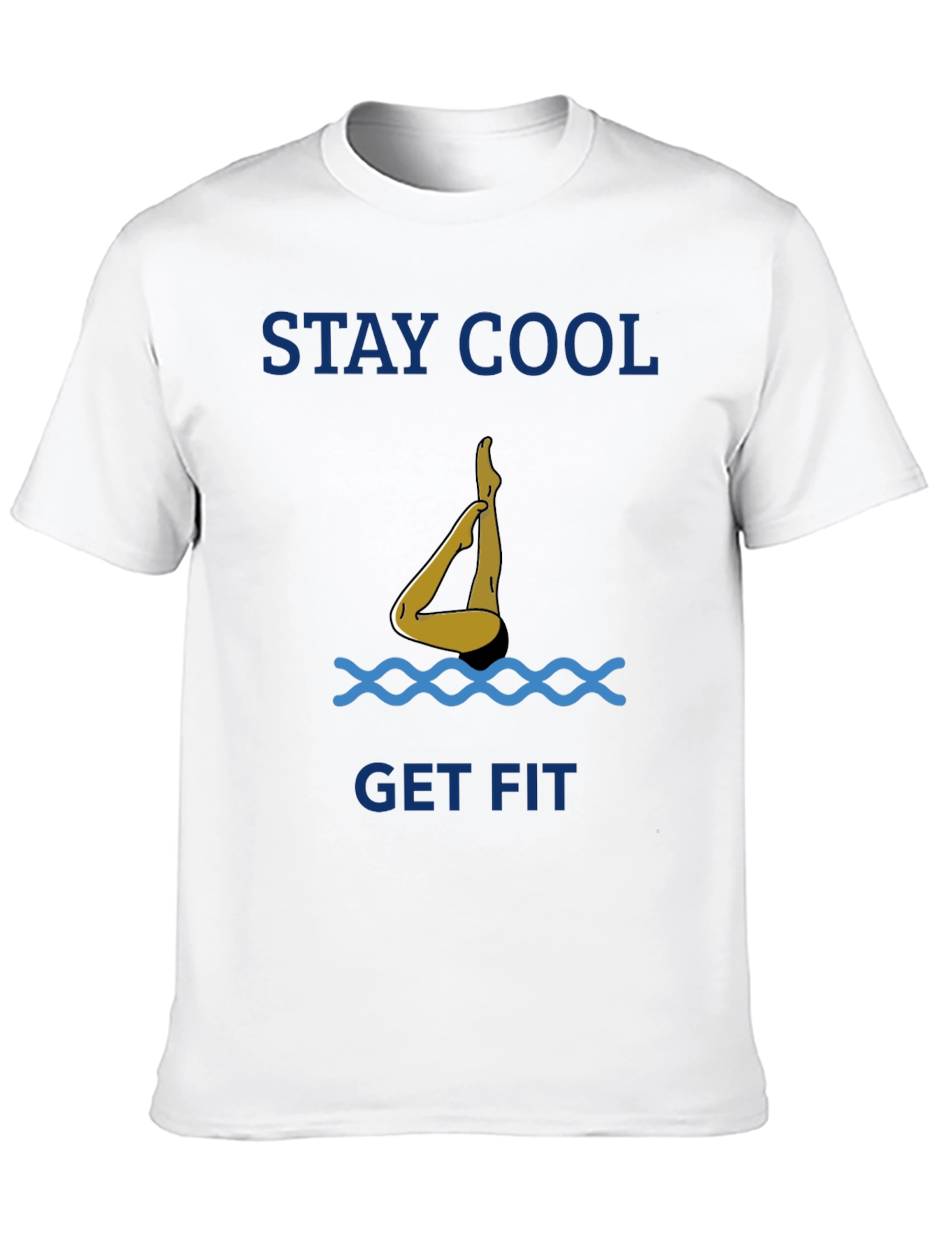 Stay Cool Get Fit T-Shirt - Black