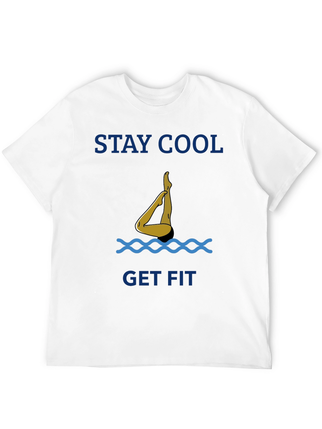 Stay Cool Get Fit T-Shirt - Black