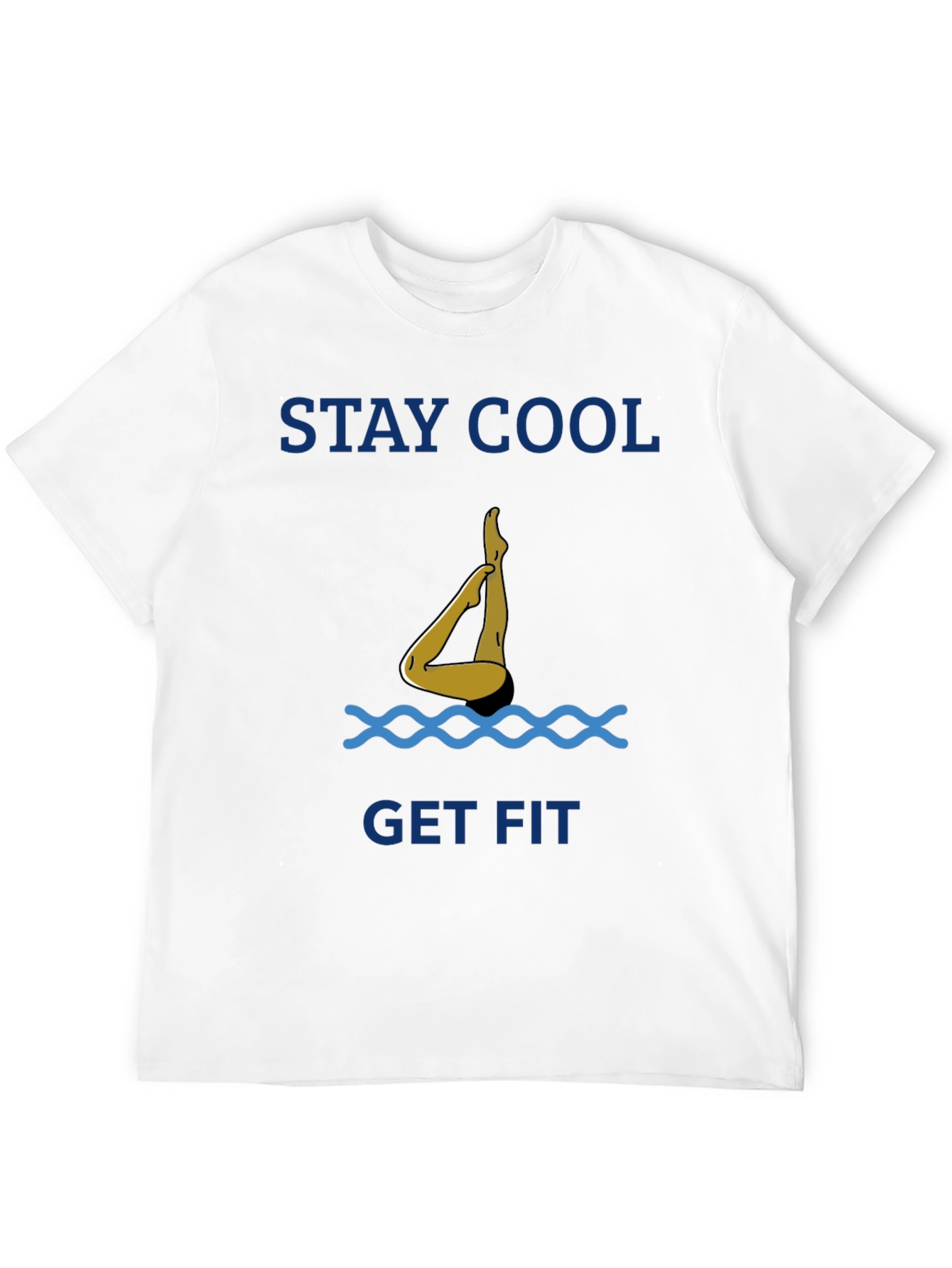 Stay Cool Get Fit T-Shirt - Black