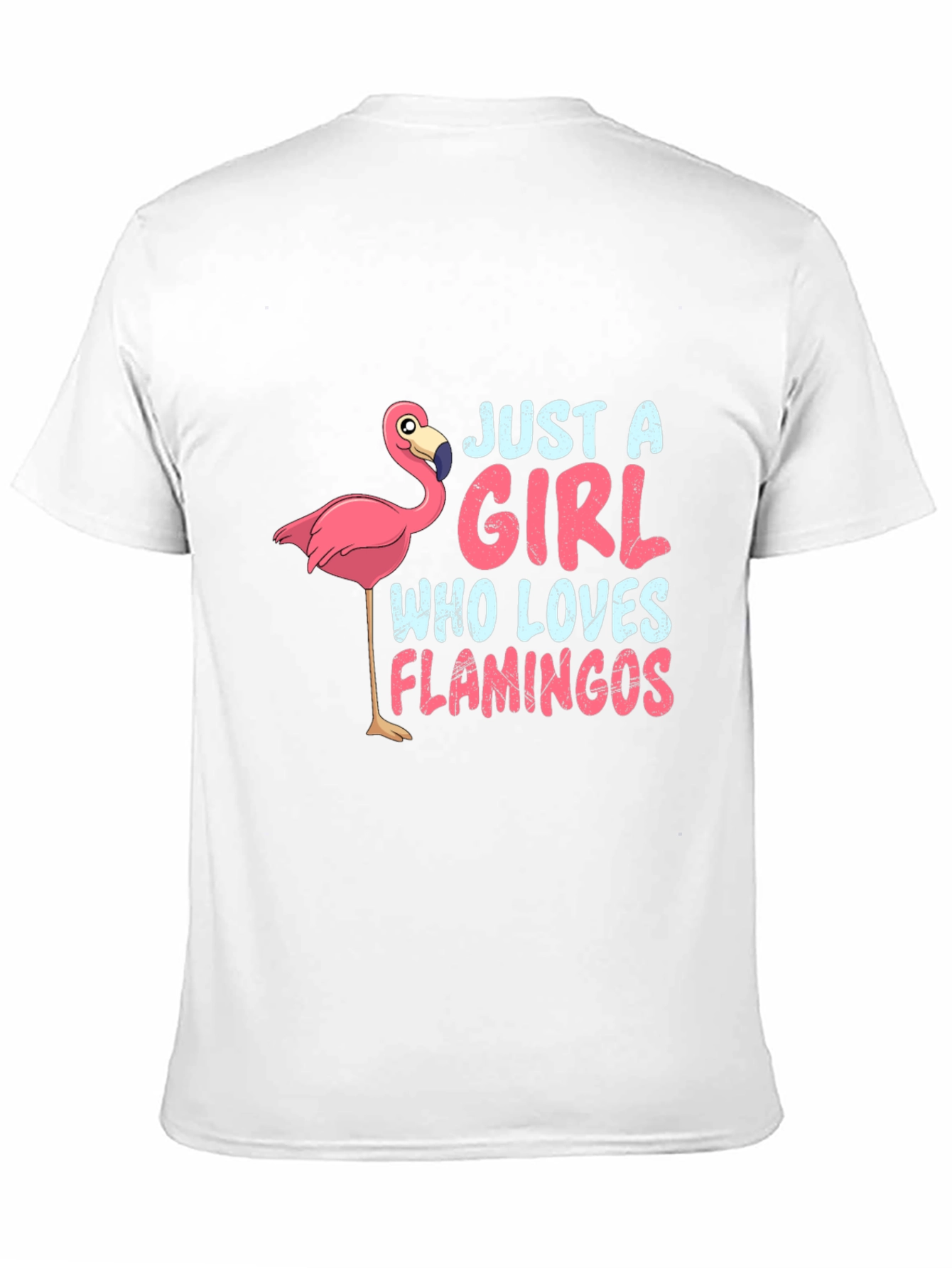 Just a Girl Who Loves Flamingos T-Shirt