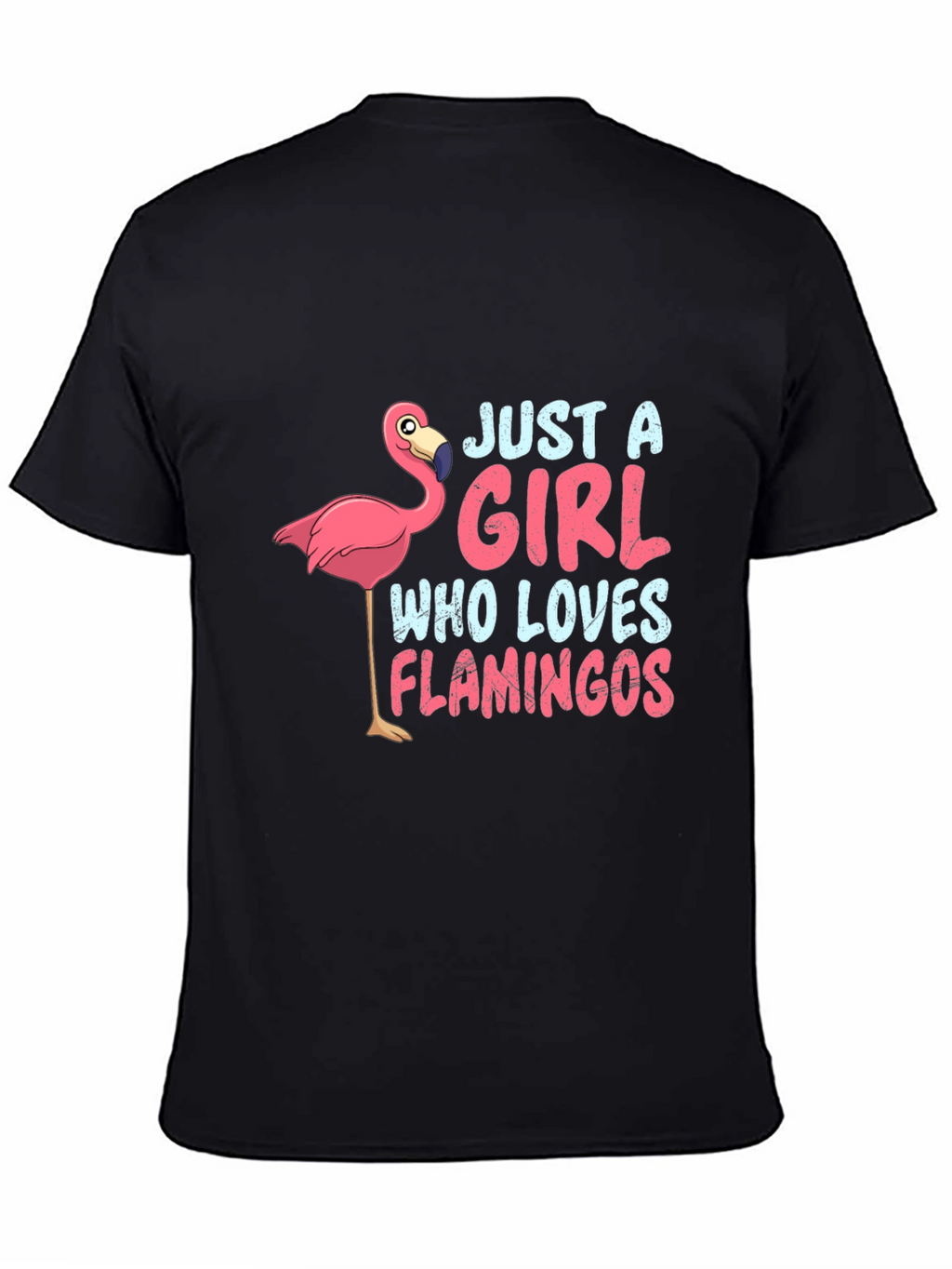 Just a Girl Who Loves Flamingos T-Shirt