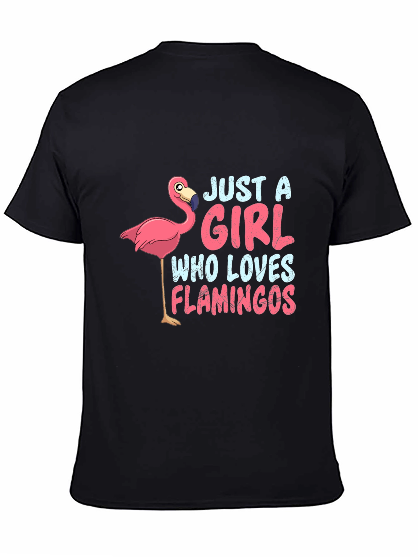 Just a Girl Who Loves Flamingos T-Shirt