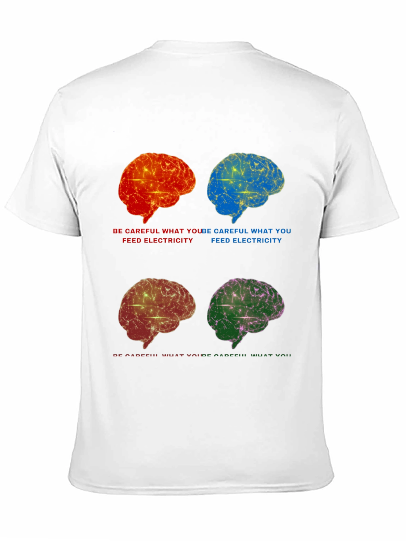 Brain Power T-Shirt: Feed Your Mind!