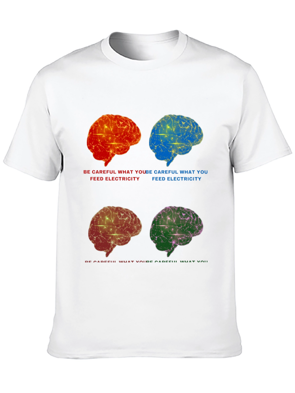 Brain Power T-Shirt: Feed Your Mind!