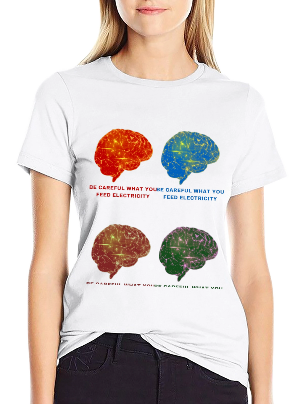 Brain Power T-Shirt: Feed Your Mind!