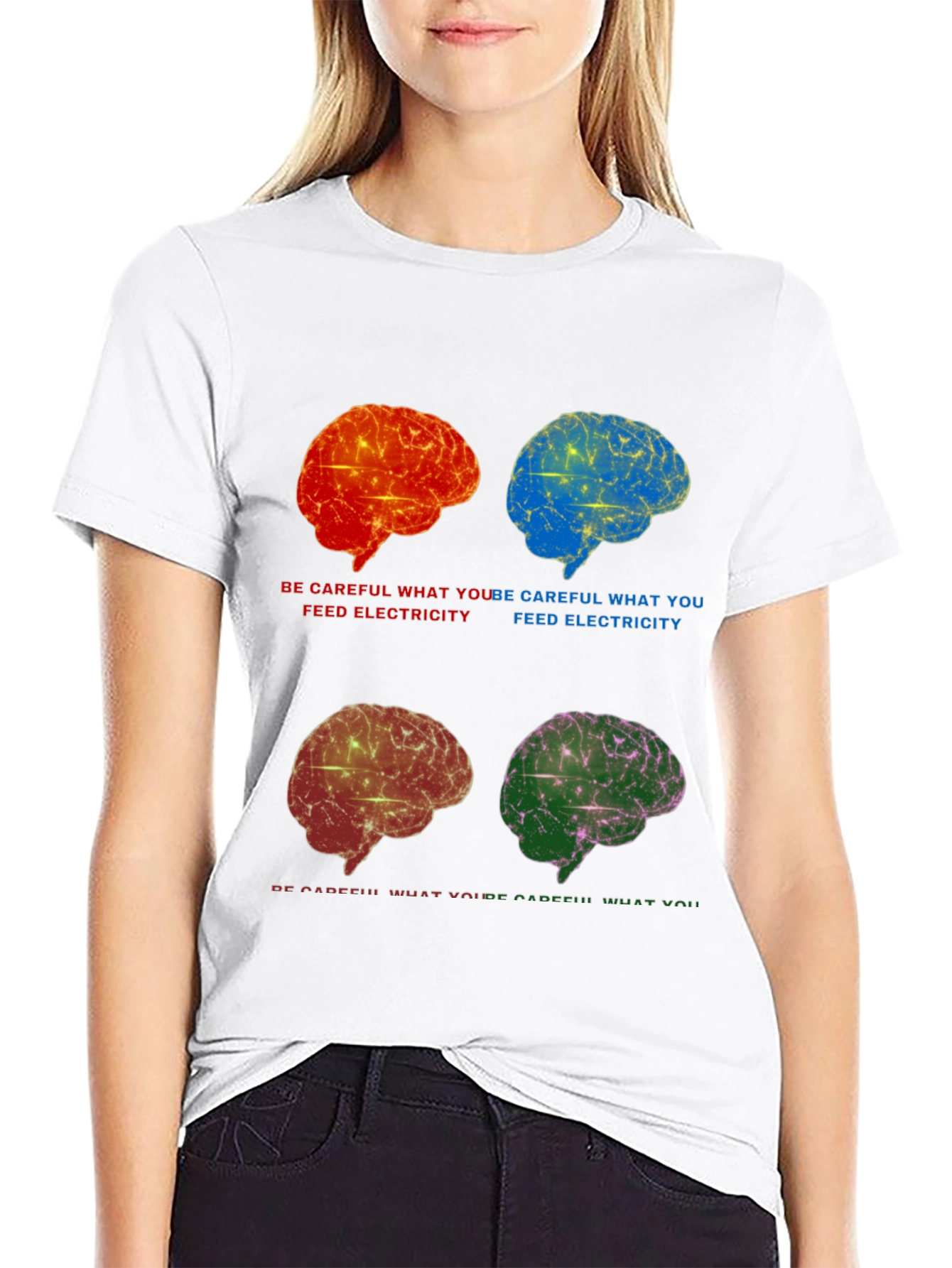 Brain Power T-Shirt: Feed Your Mind!
