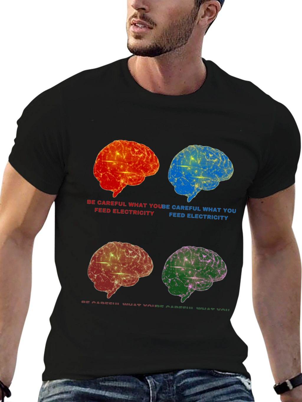 Brain Power T-Shirt: Feed Your Mind!