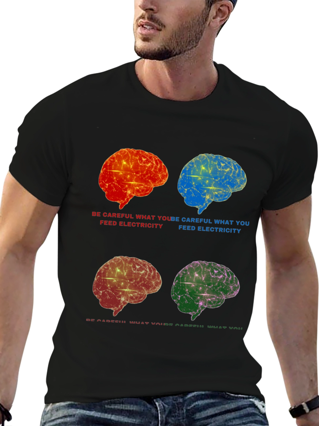 Brain Power T-Shirt: Feed Your Mind!
