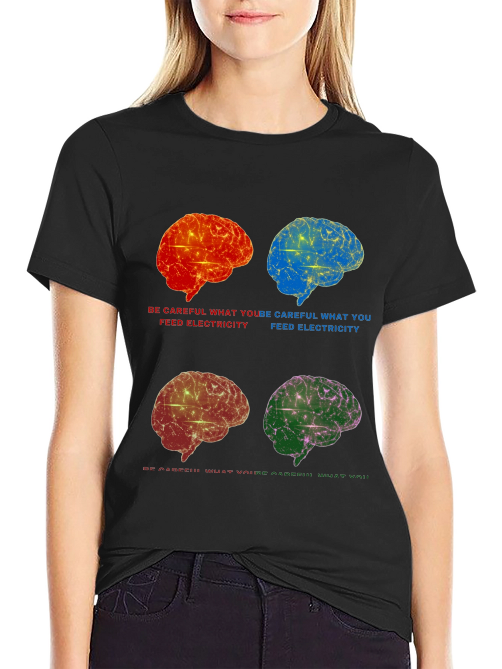 Brain Power T-Shirt: Feed Your Mind!