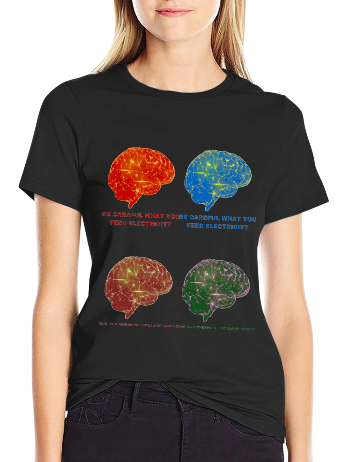 Brain Power T-Shirt: Feed Your Mind!