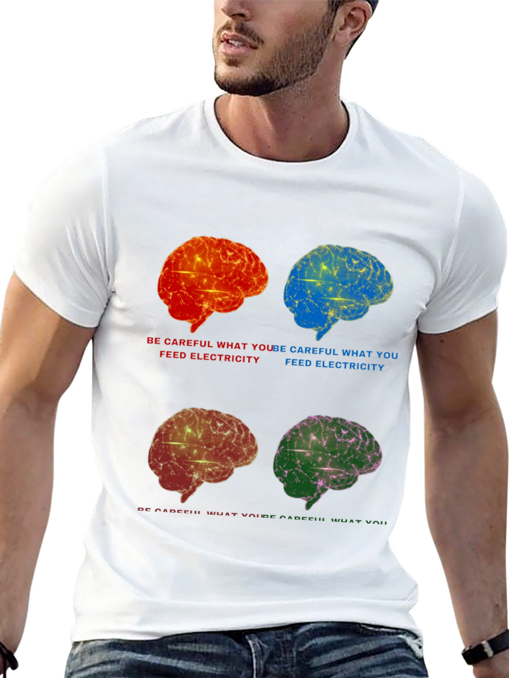 Brain Power T-Shirt: Feed Your Mind!